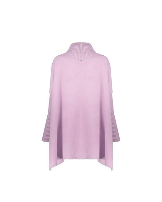 Herno Purple Turtlenecks