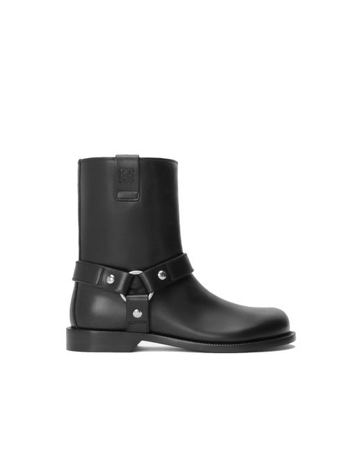 Loewe Black Campo Biker Boots for men