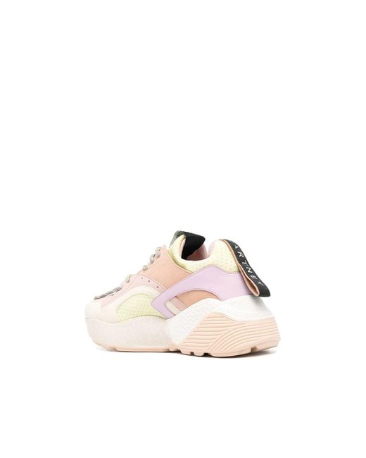 Stella McCartney Natural Eclypse Colourblock Sneakers