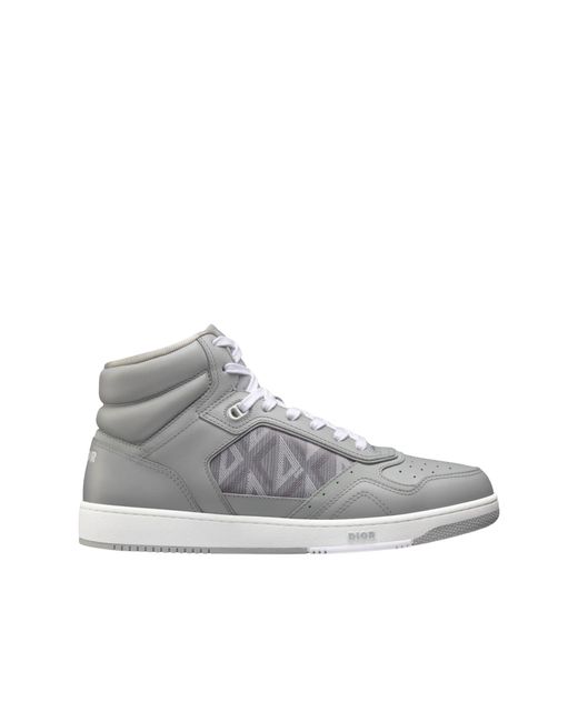 Sneakers alte con diamanti di Dior in Gray