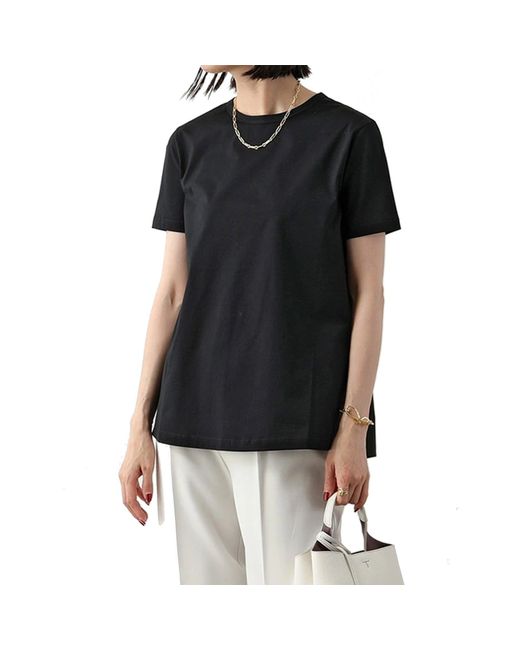 Herno Black Cotton T-Shirt