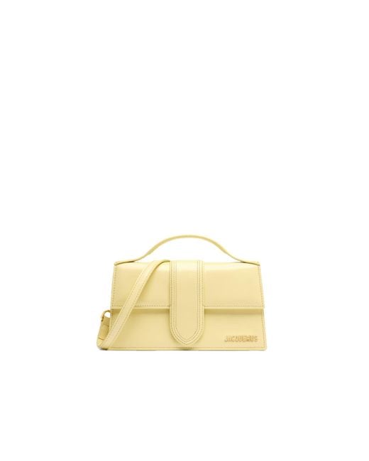 Jacquemus Yellow Le Grand Bambino Shoulder Bag