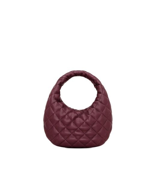 Saint Laurent Purple Icarino Quilted Handbag