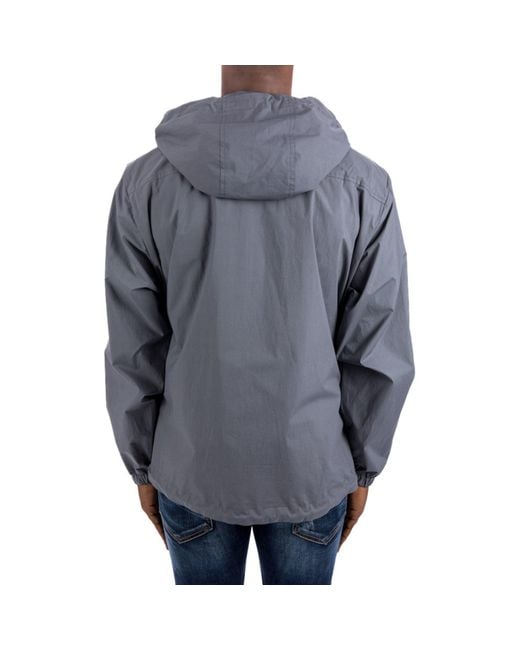 DSquared² Blue Logo Hooded Windbreaker for men