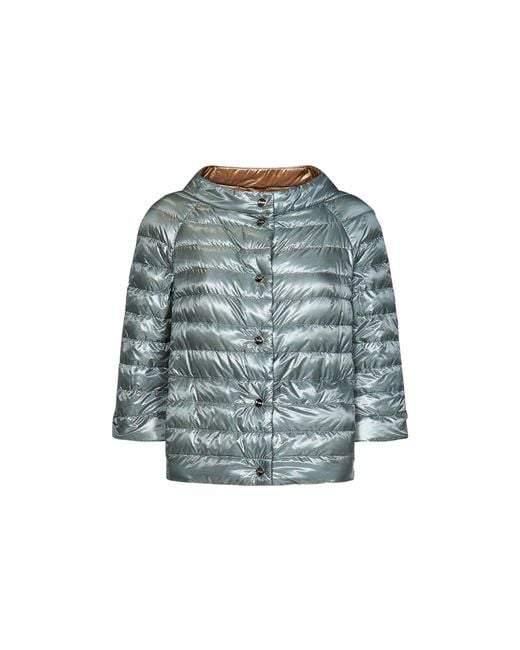Herno Green Reversible Ultralight Down Jacket