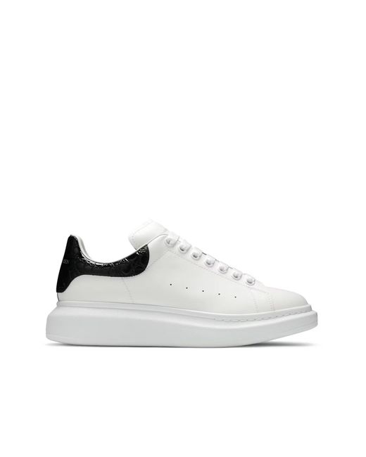 Sneakers oversize di Alexander McQueen in White da Uomo