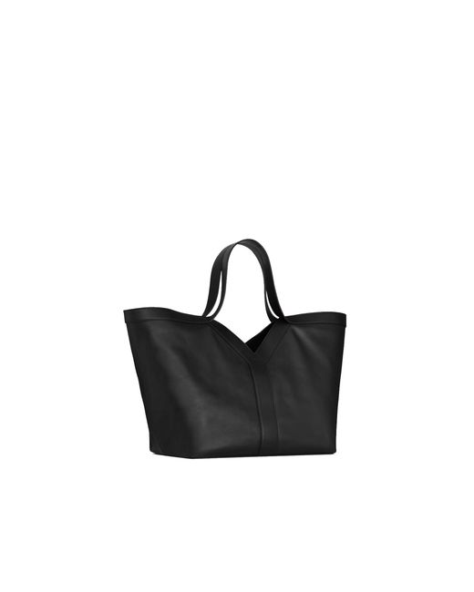 Saint Laurent Black Tote Y Leather Bag
