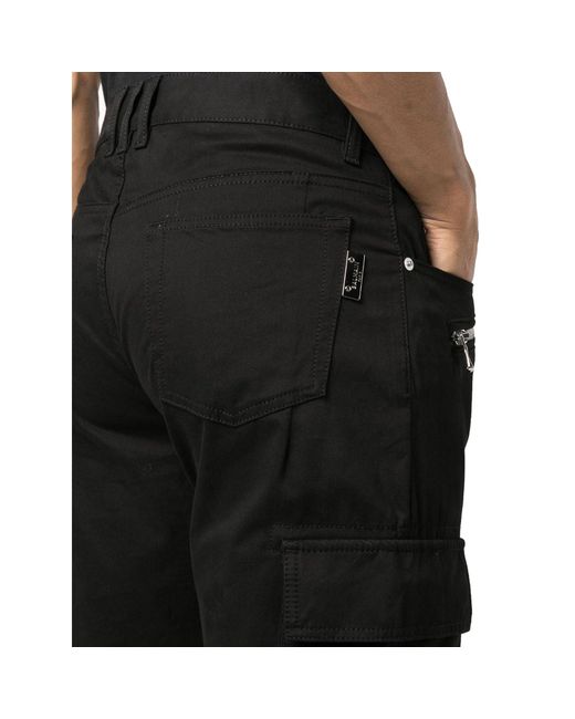Balmain Black Cargo Pants for men
