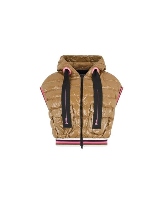 Herno Metallic Down Vest Jacket