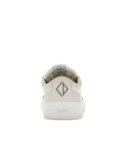 Dior White B101 Leather Sneakers Calf for men
