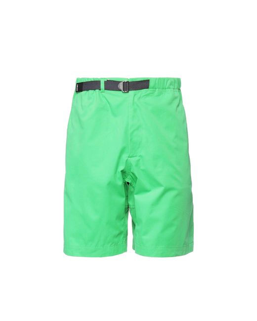 KENZO Green Cotton Shorts for men