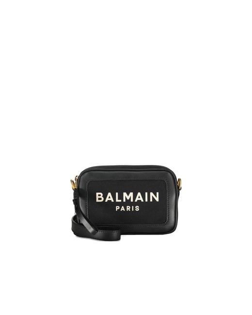 Balmain Black Logo Shoulder Bag