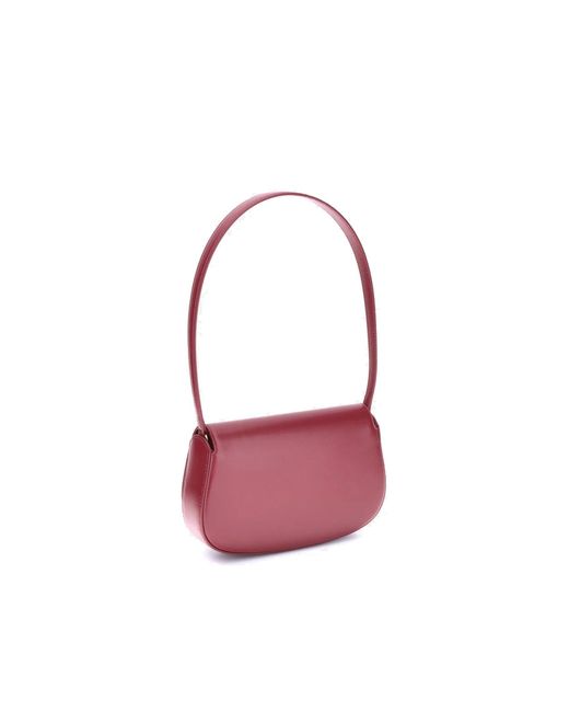 Saint Laurent Purple Mini Voltaire Shoulder Bag