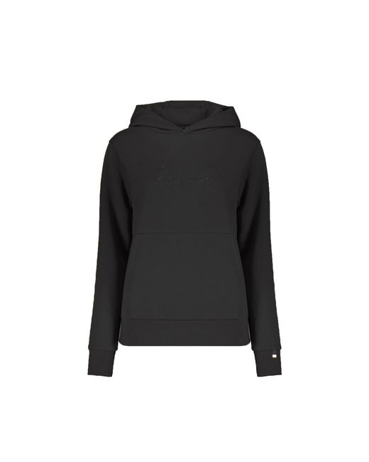 Herno Black Logo-Detail Hoodie