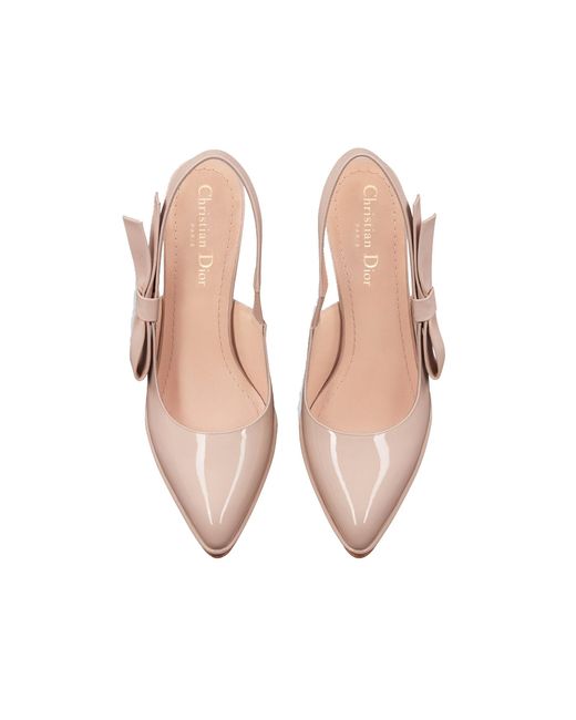 Dior Pink Sweet D Slingback Pumps