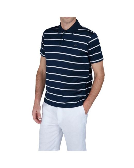 Paul & Shark Blue Paul Shark Polo T-Shirt for men