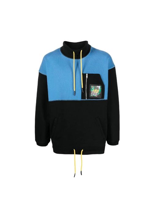 Ambush Blue Hooded Sweatshirt for men