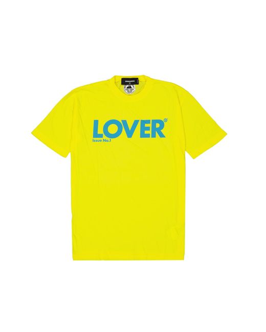 DSquared² Yellow T-shirt for men