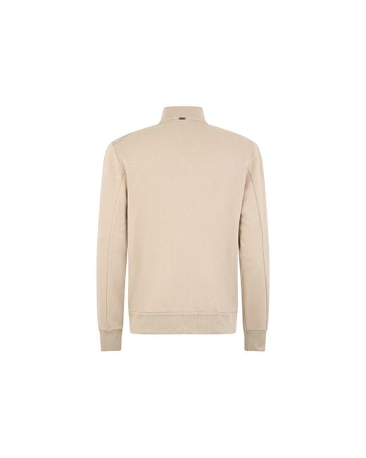 Herno Natural Zipped Sweatshirt for men
