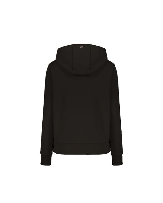 Herno Black Logo-Detail Hoodie