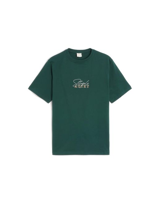 Autry Green Cotton T-Shirt for men