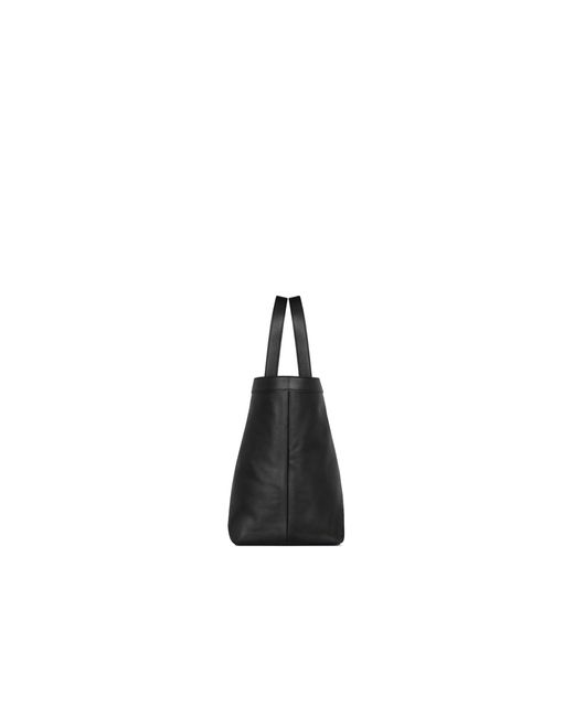 Saint Laurent Black Tote Y Leather Bag