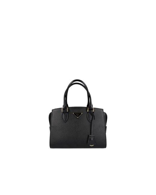 Prada Black Saffiano Leather Hand Bag