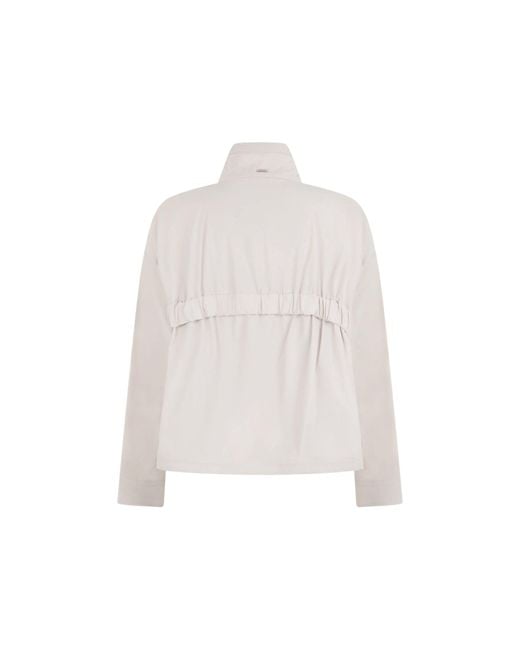 Herno White Lightweight Jacket