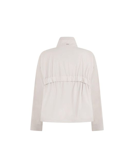 Herno White Lightweight Jacket