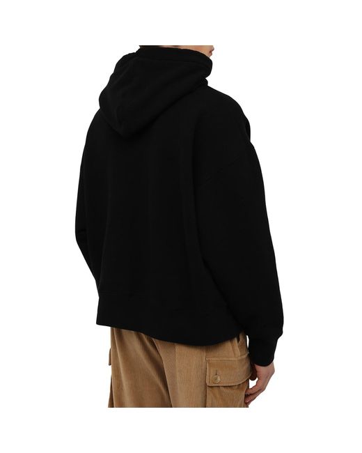 Palm Angels Kapuze -Logo Sweatshirt in Black für Herren