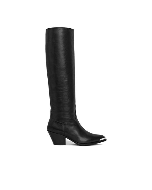 Céline Black High Western 060 Boots