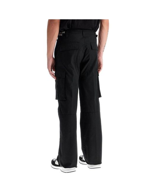 Céline Black Céline Cargo Pants for men
