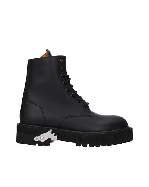 Off white deals mens boots