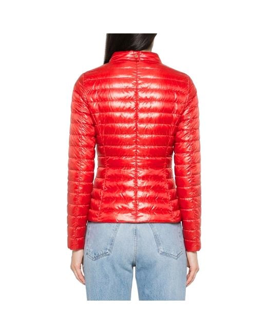 Herno Red Elena Down Jacket