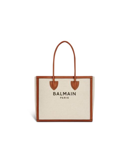 Balmain Natural Army 42 Shopper Bag