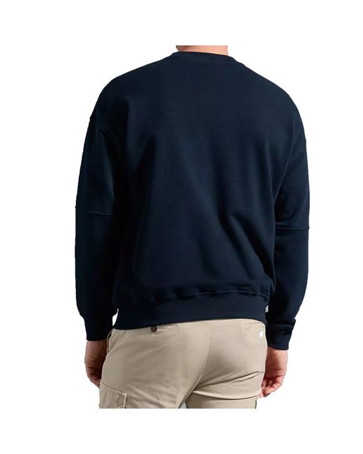 Paul & Shark Blue Cotton Sweatshirt for men