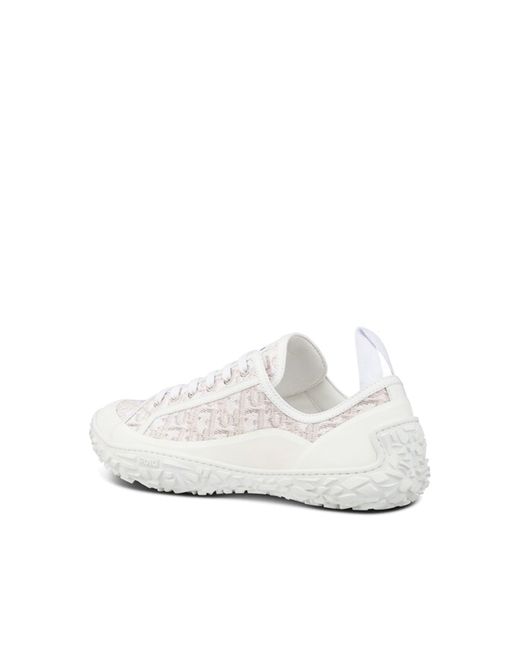 Dior Low Top Jacquard Sneakers in White für Herren