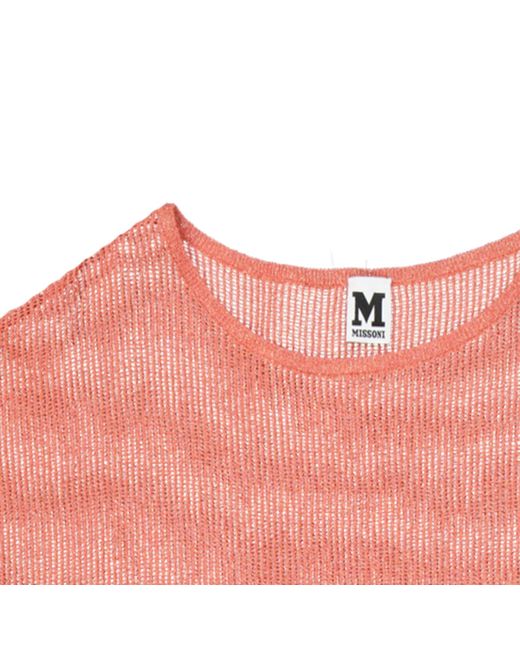 Missoni Pink Semi-Transparent Sweater