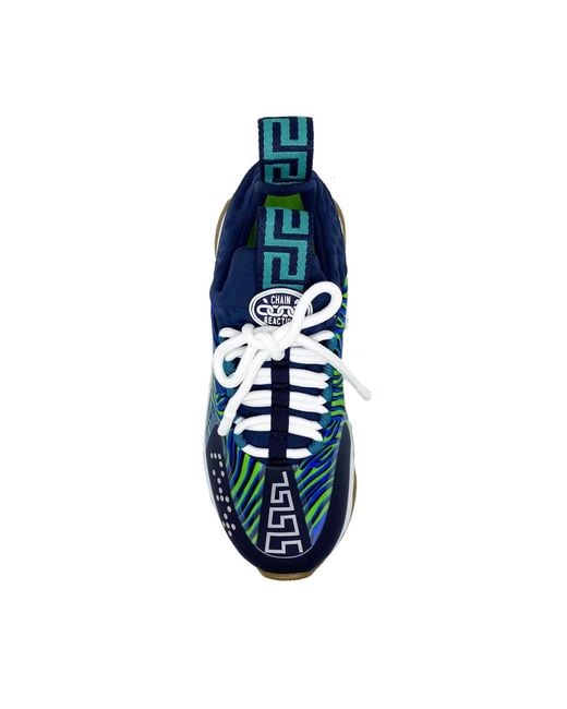 Versace Blue Turnschuhe