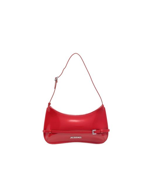 Jacquemus Red Le Bisou Ceinture Bag
