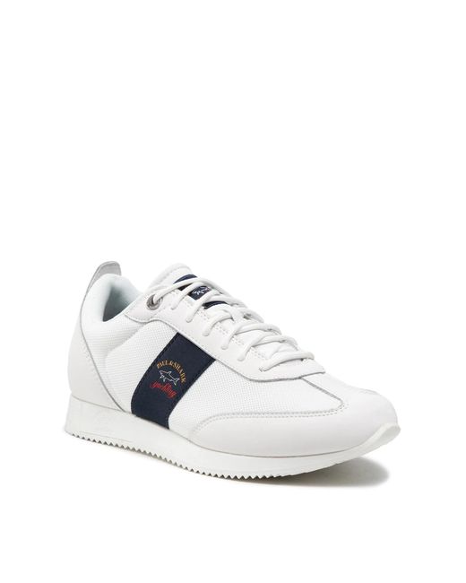 Paul & Shark Logo Turnschuhe in Blue für Herren
