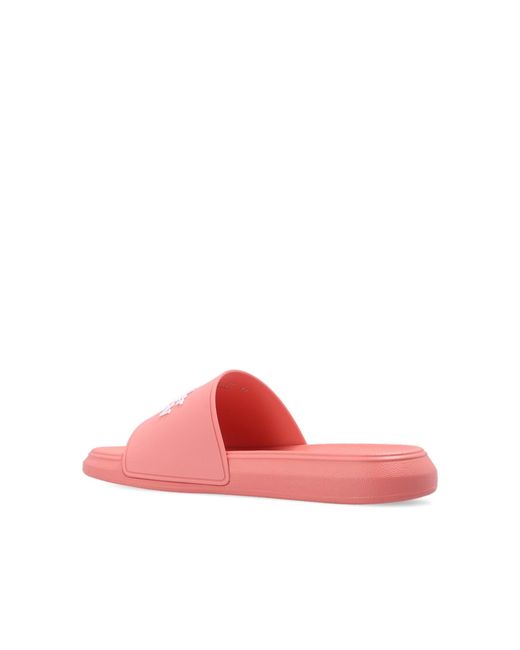 Scivoli con logo di Alexander McQueen in Pink