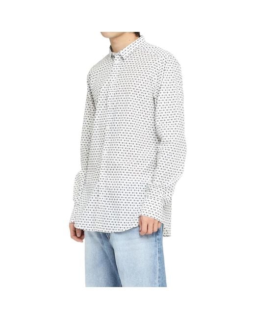 Dolce & Gabbana Gray Dg Shirt for men