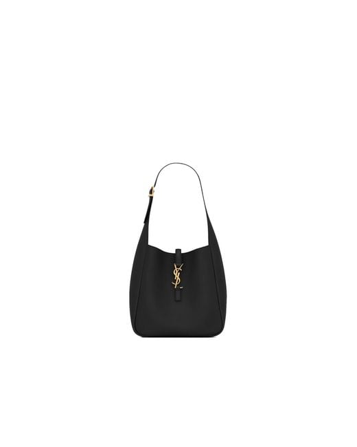 Saint Laurent Black Le 5 Ã₠7 Small Soft Leather Bag