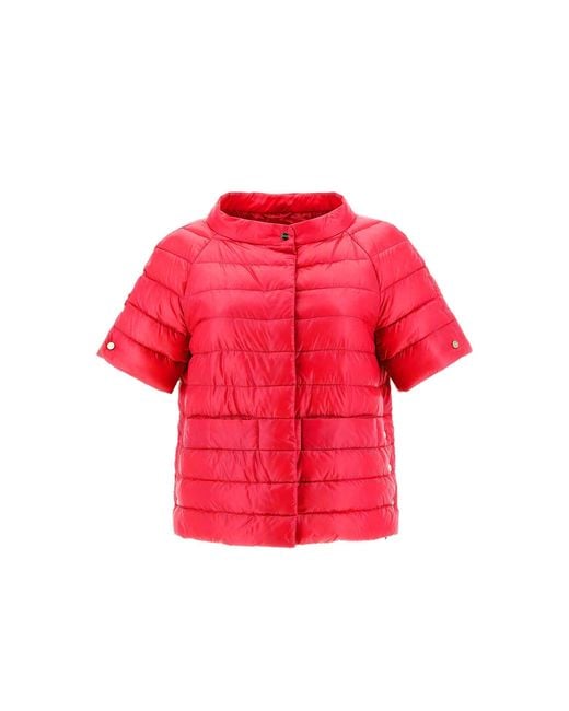 Herno Red Ultralight Down Jacket