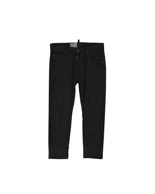 DSquared² Black Bull Sailor Denim Jeans