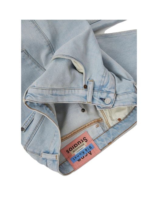 Acne Blue Blå Konst Denim Jeans for men