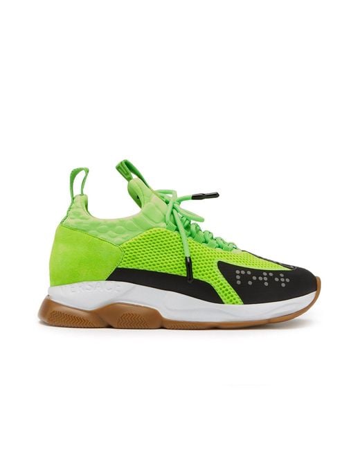 green versace sneakers