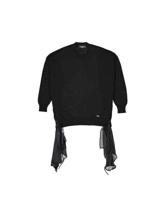 Maglione in cotone di DSquared² in Black