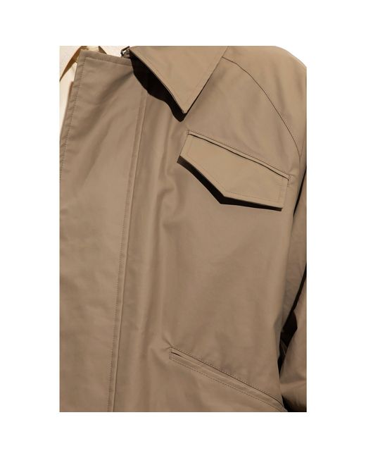 Fendi Waterproof Jacket in Natural for Men Lyst